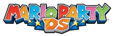 Mario Party DS title screen for Nintendo DS
